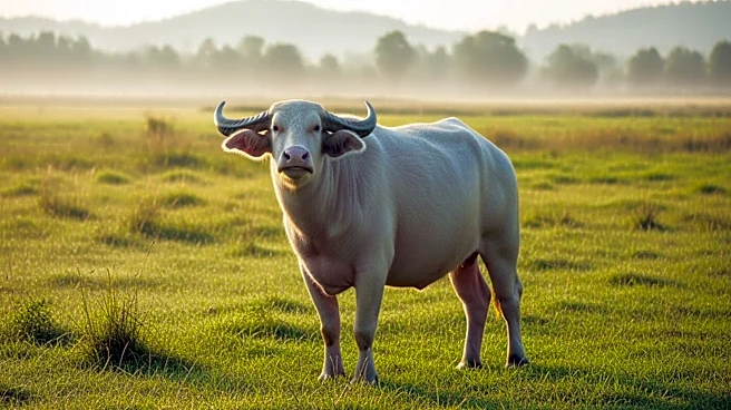Albino Buffalo Named 'Donald Trump' Becomes Social Media Sensation in Bangladesh