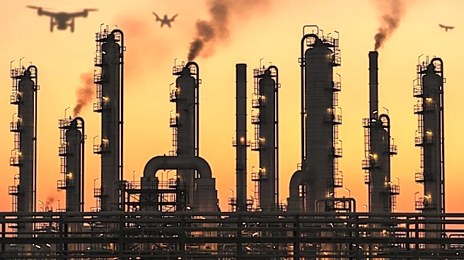 Ukrainian Drone Strikes Halt Production at Major Russian Oil Refineries