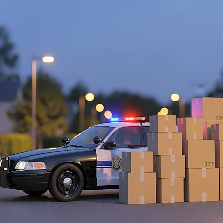 Flat Rock Police Step In to Deliver Packages After Amazon Driver Abandons Route