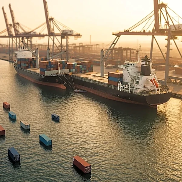 Nigerian Ports Blocked by Collision Between Maersk Feeder and Small Tanker, Causing Congestion