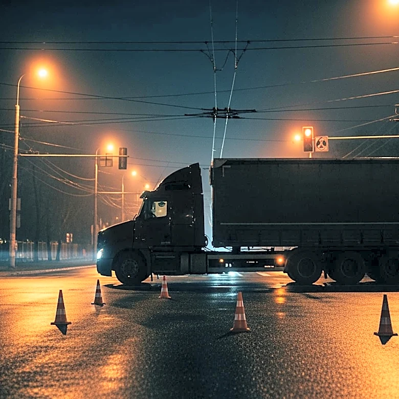 Disabled Semi Truck in San Jose Causes Major Power Outage and Road Blockage