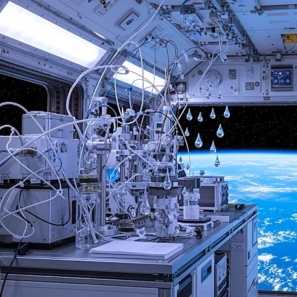 NASA Astronaut Conducts Filipino Students' Experiment on International Space Station