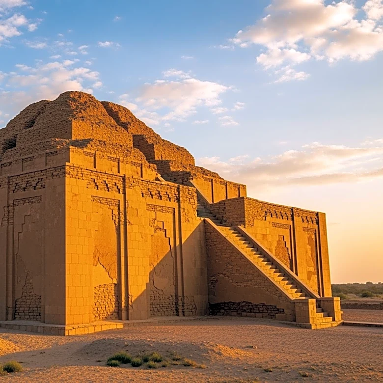 Iraq Initiates Restoration of Ancient Ziggurat of Ur Amid Climate Threats