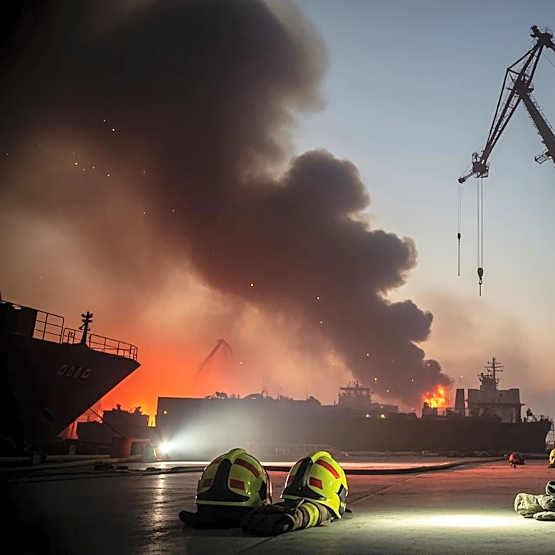 Explosion at Staten Island Shipyard Results in Casualties Among Firefighters