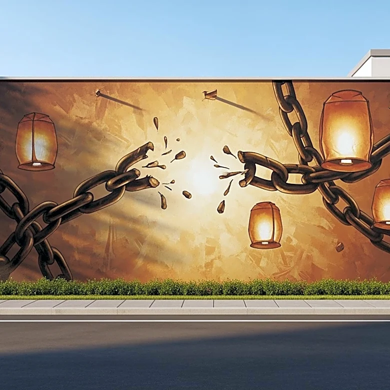 Dallas Mural Unveiled to Honor Victims of ICE Detention Center Attack