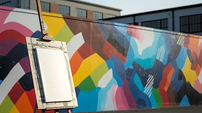 Columbia Gas Facility Transformed by Community Art Project Involving Students and Seniors