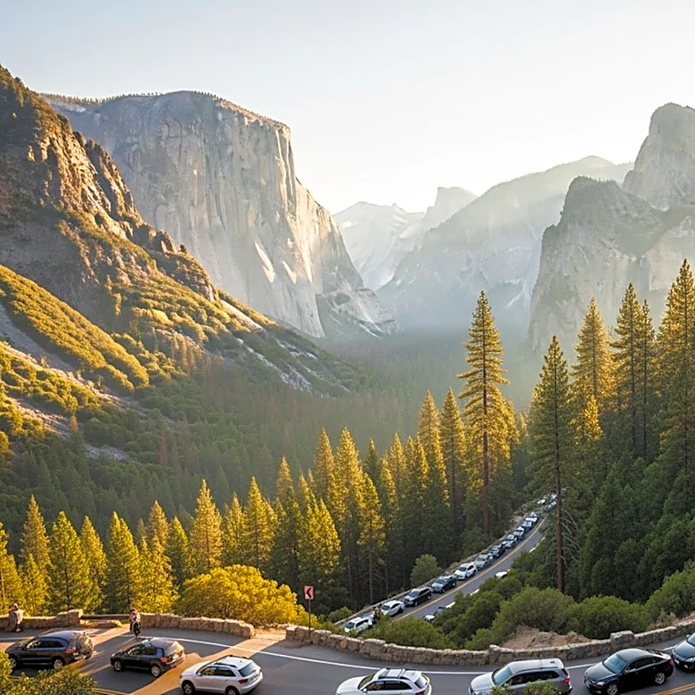 Yosemite National Park Ends Reservation System, Leading to Visitor Congestion