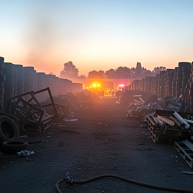 Opa Locka Residents Demand Action Amid Recurrent Junk Yard Fires