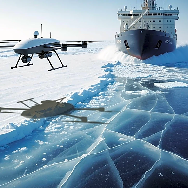 US Coast Guard Integrates V-BAT Drone and Tests New Icebreaker Systems in Bering Sea