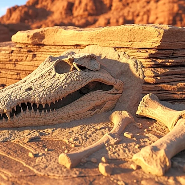 Paleontologists Uncover Ancient Crocodile Relative in New Mexico, Shedding Light on Triassic Evolution
