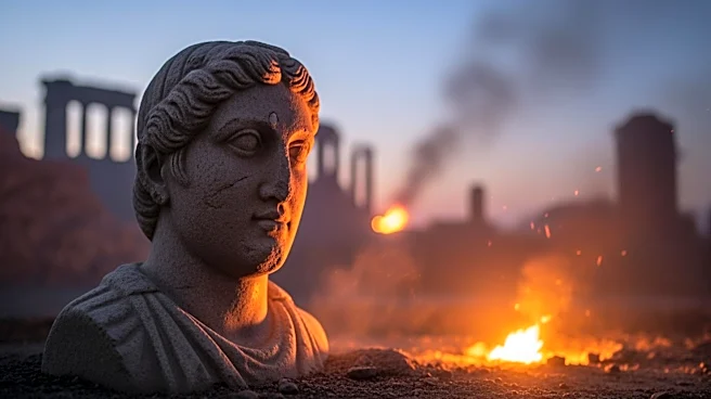 Russian Missile Strikes Damage Cultural Sites in Kyiv