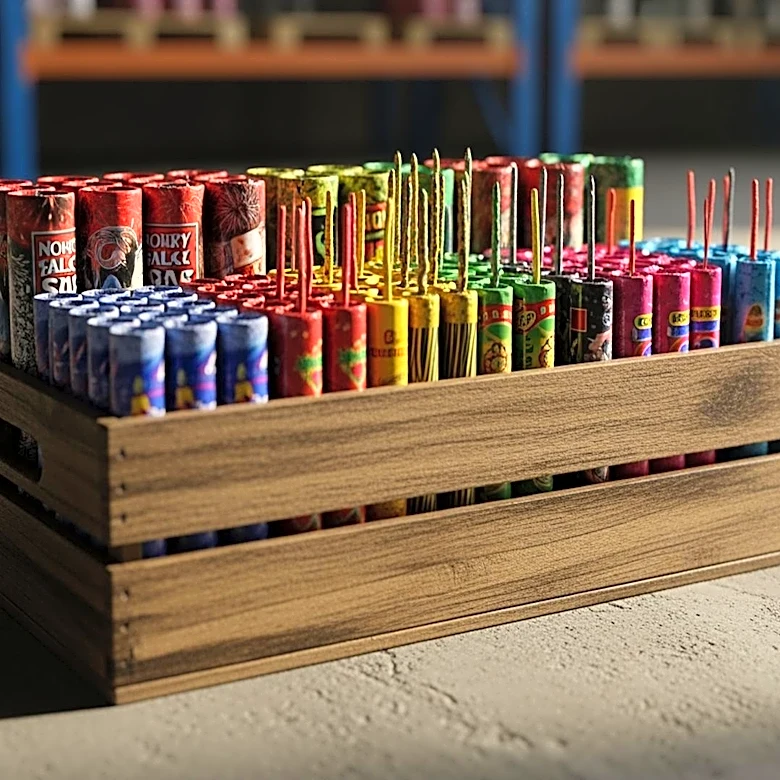 LAPD Discovers Large Stash of Fireworks During South Los Angeles Search Warrant Operation
