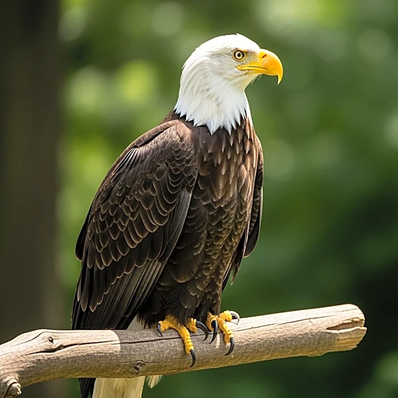 Oakland City Hosts Educational Event Featuring Live Bald Eagle