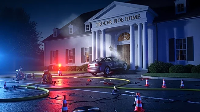 Vehicle Crashes into Detroit Funeral Home, Two Rescued by Fire Crews