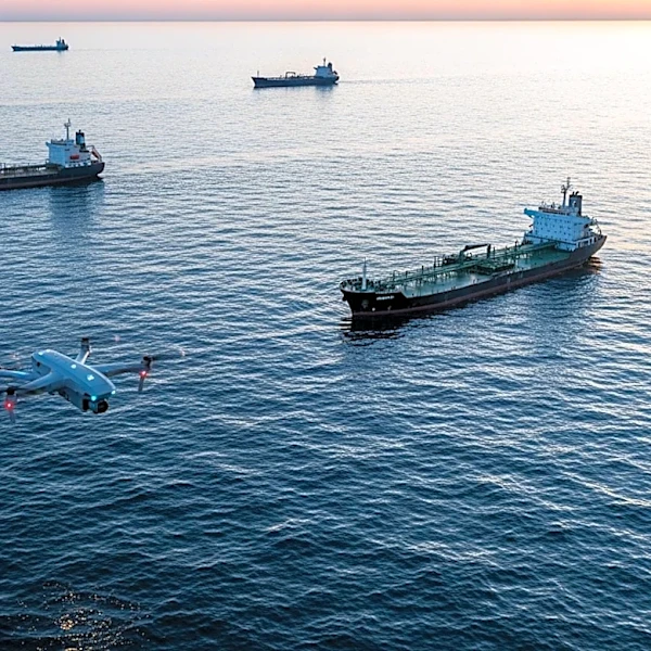 Ukrainian Drones Target Russian 'Shadow Fleet' Tankers in Black Sea