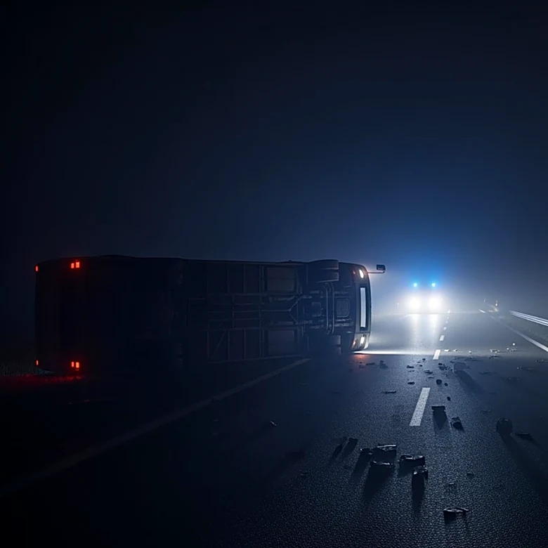 Bus Crash on I-95 Results in Five Fatalities and Over 40 Injuries