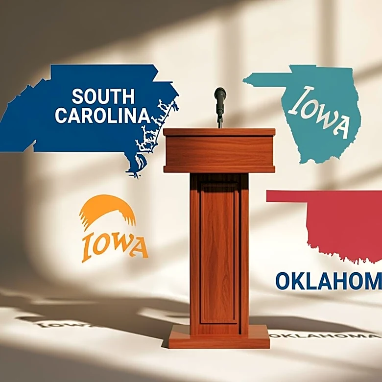 President Trump Endorses Candidates in South Carolina, Iowa, and Oklahoma GOP Primaries