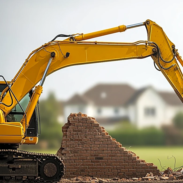 Pennsylvania Man Charged After Allegedly Using Excavator to Demolish Home with Family Inside