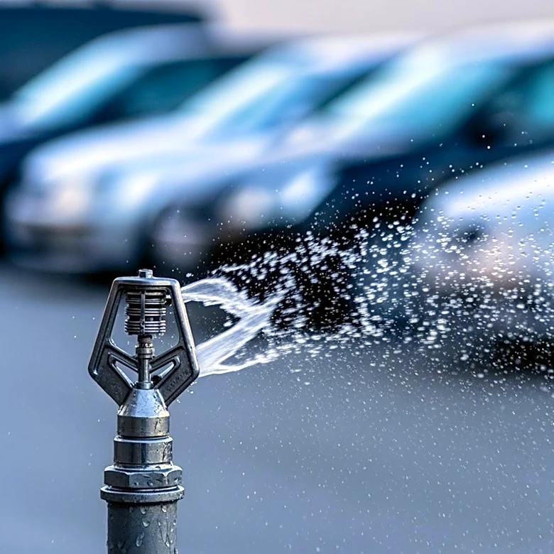 Fire Suppression System Malfunction Covers Cars at Long Island Gas Station