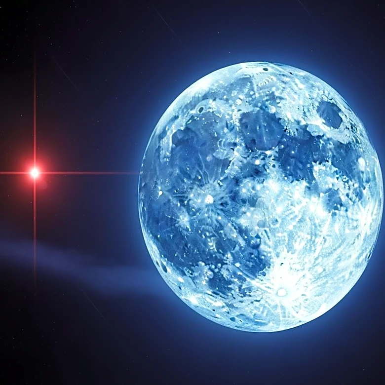 Astronomy Enthusiasts to Witness Blue Moon and Antares Conjunction