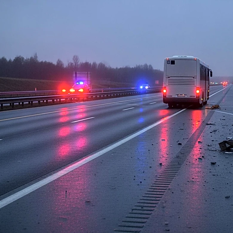 Bus Driver Charged with Involuntary Manslaughter After Fatal Crash on I-95 in Virginia