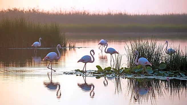 Venice's Wetlands Restoration Attracts Growing Flamingo Population