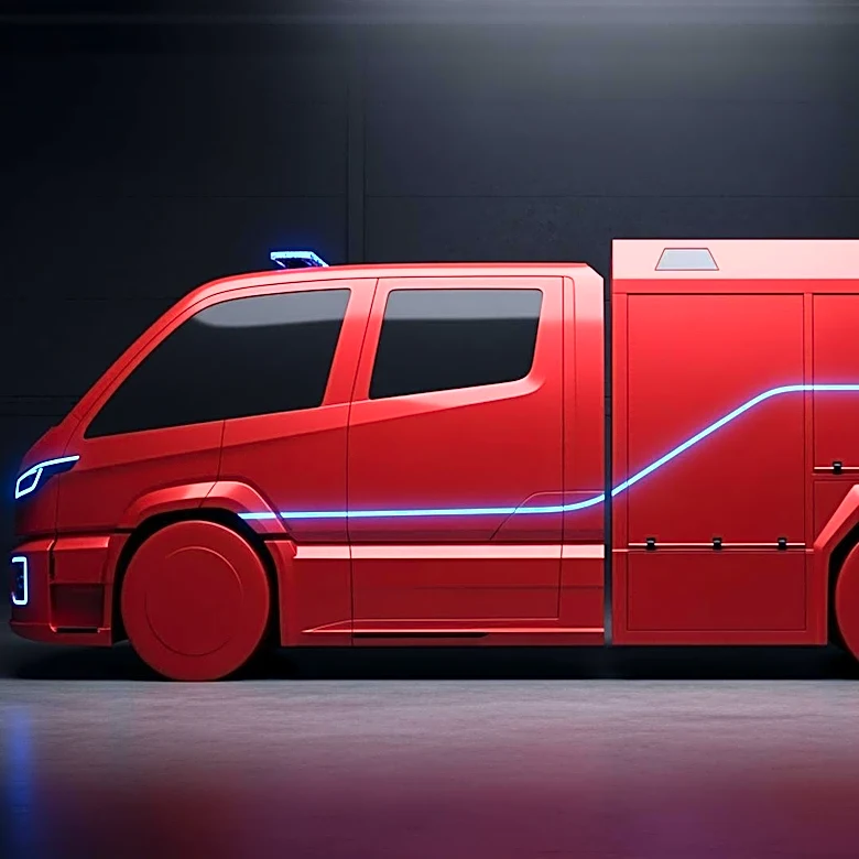 Scania Unveils First Battery-Electric CrewCab for Fire and Rescue Operations