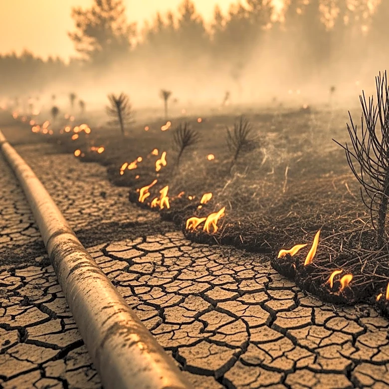 Wildfire Season Threatens Canada's Oil Sands Production Amid Climate Change