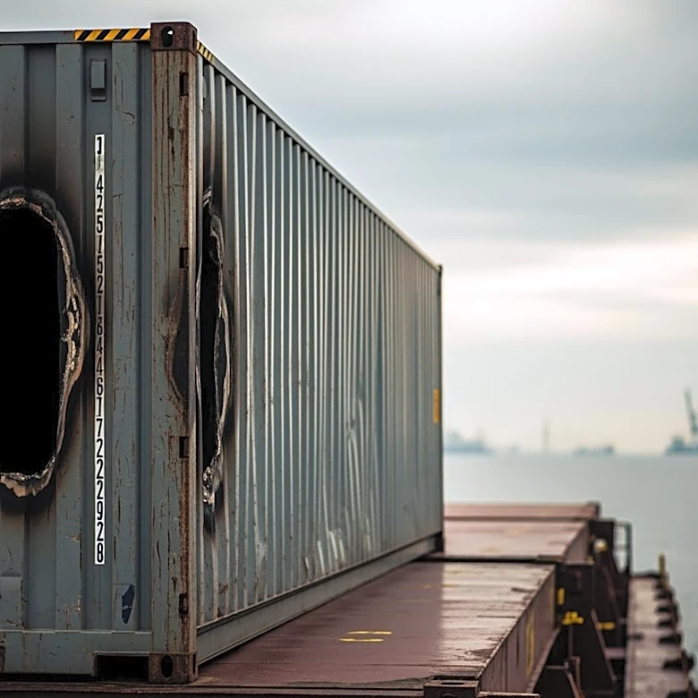 Explosion Damages MSC Containership Near Iraq Amid Rising Gulf Tensions