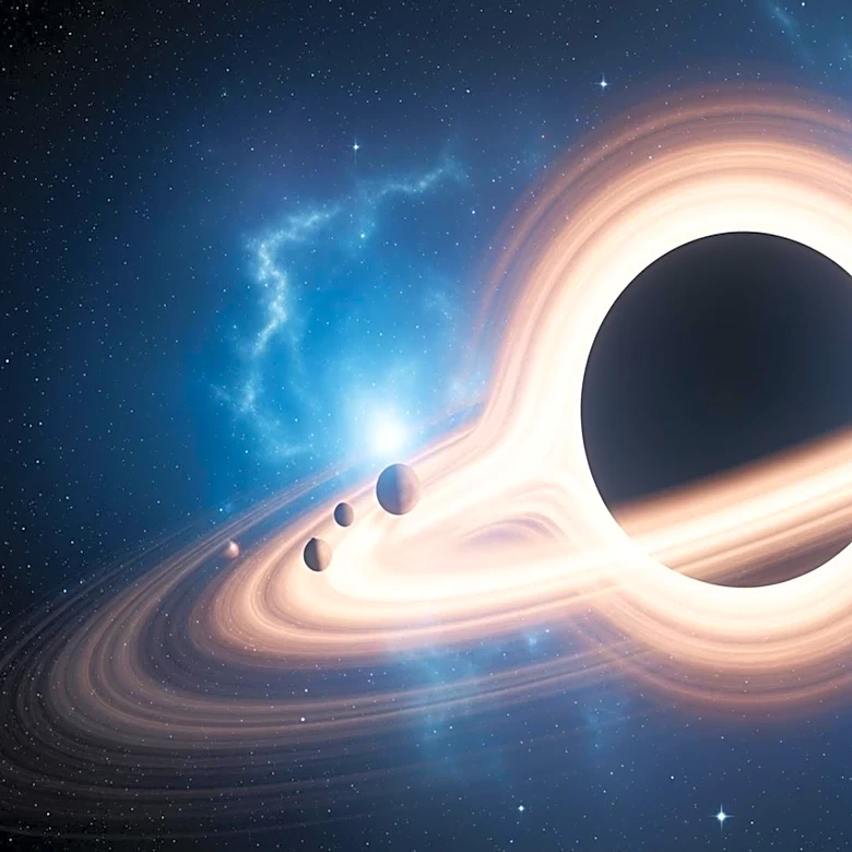Astronomers Propose Supermassive Black Holes as Planet Factories