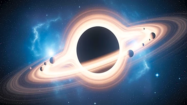 Astronomers Propose Supermassive Black Holes as Planet Factories