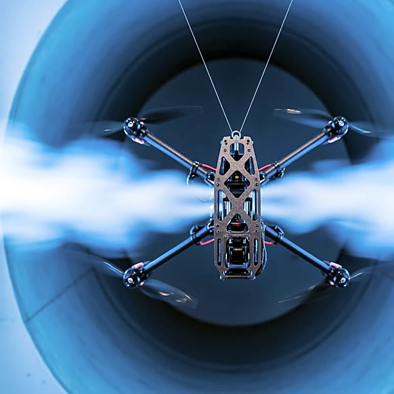 Tyto Robotics Demonstrates Quadcopter Turbulence Testing with WindShaper System