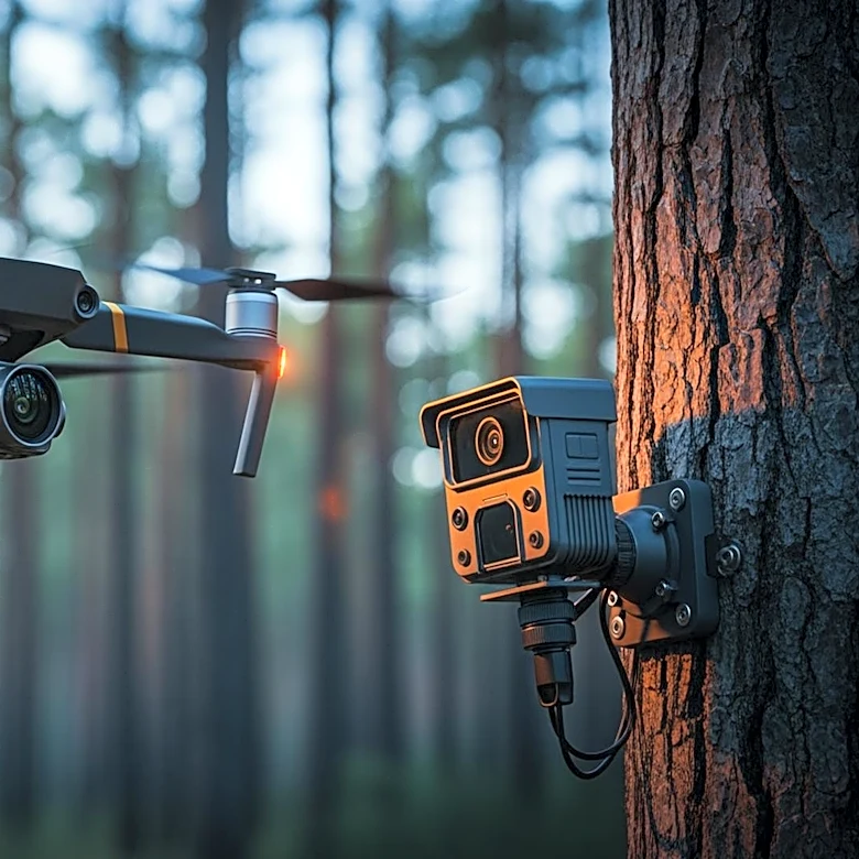 Wildlife Camera and Drone Aid in Arrest of Suspect in Virginia Deputy Shooting