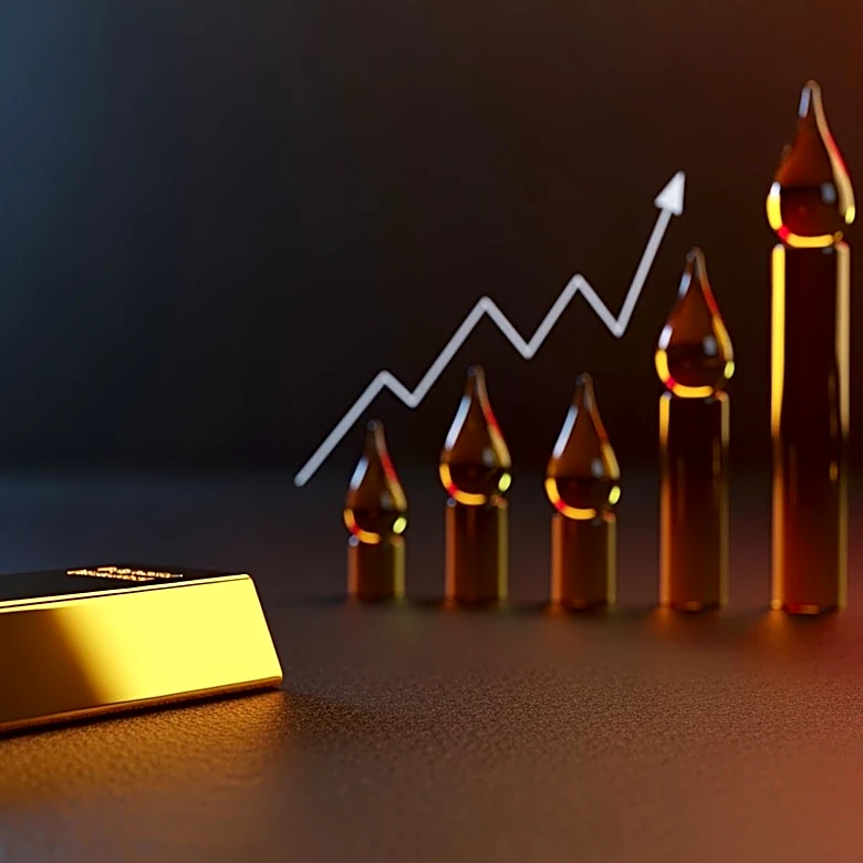 Gold Prices Decline Amid U.S.-Iran Tensions and Rising Oil Prices