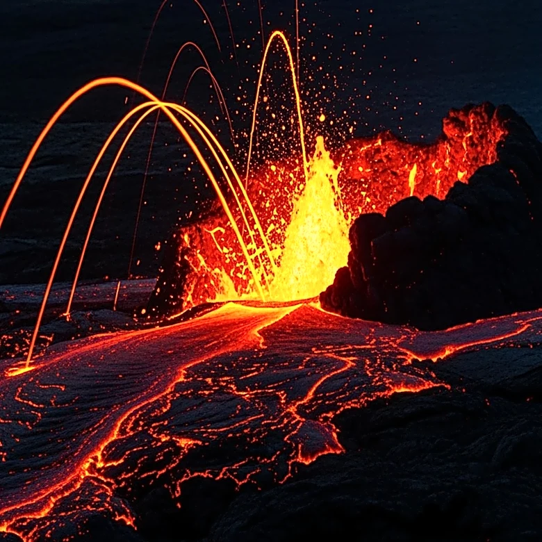 Kīlauea Volcano Sets Record with 48 Lava Fountaining Episodes, Impacting Local Topography