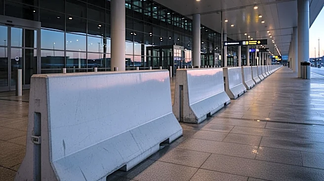 Detroit Metropolitan Airport Installs Barriers Following Vehicle Crash at Evans Terminal