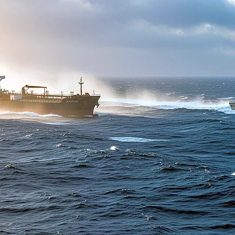 French Navy, Supported by U.K., Intercepts Russian Sanctioned Tanker in Atlantic