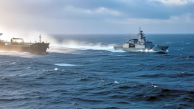 French Navy, Supported by U.K., Intercepts Russian Sanctioned Tanker in Atlantic