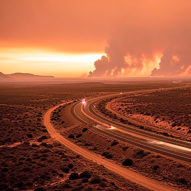 Castaic Brush Fire Halts Traffic on 5 Freeway, Forward Progress Stopped
