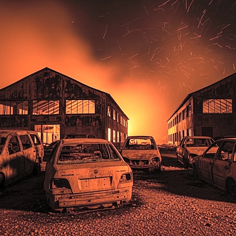 Redmond Landscaping Business Fire Destroys Two Buildings and 15 Cars