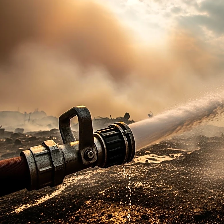 Firefighters Battle Blaze at Northern Colorado Dump Site