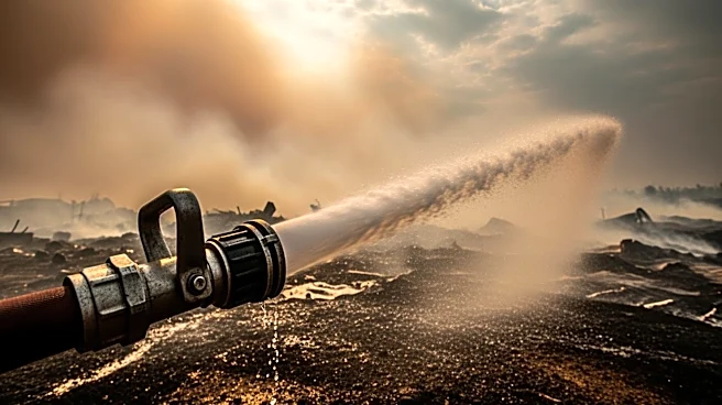 Firefighters Battle Blaze at Northern Colorado Dump Site