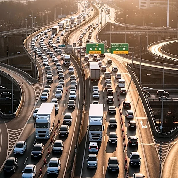 I-65 Shutdown in Louisville Causes Traffic Chaos and Trucking Mishaps