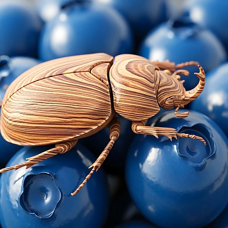 Prionus Imbricornus Beetle Threatens North Carolina's Blueberry Industry
