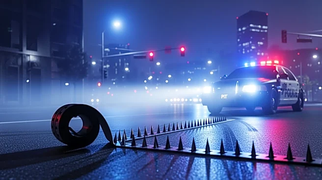 LAPD Ends Pursuit with Grand Theft Auto Suspect Using Spike Strip and PIT Maneuver