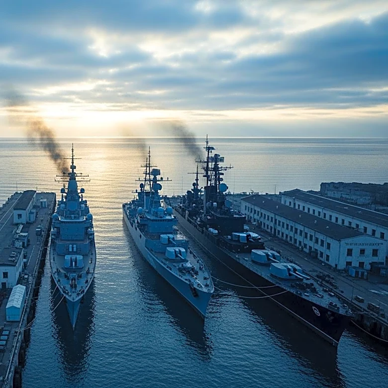 Ukraine Strikes Russian Naval Base, Damages Baltic Fleet Ships