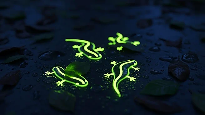 Fire Salamanders Exhibit Biofluorescence for the First Time, Potentially Aiding Mating and Predator Avoidance