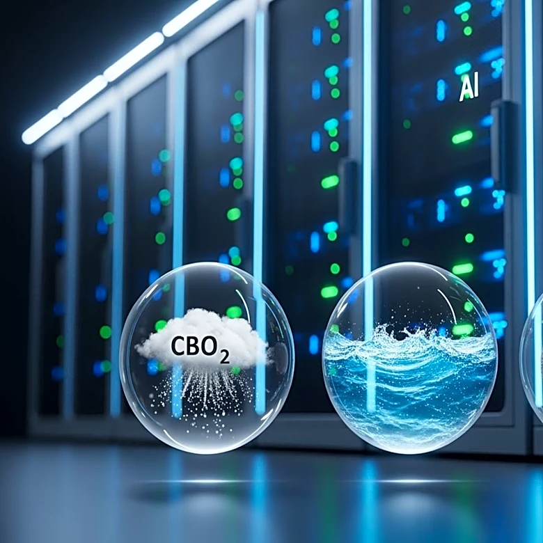 UNU Report Highlights Environmental Costs of AI's Energy Use on Carbon, Water, and Land