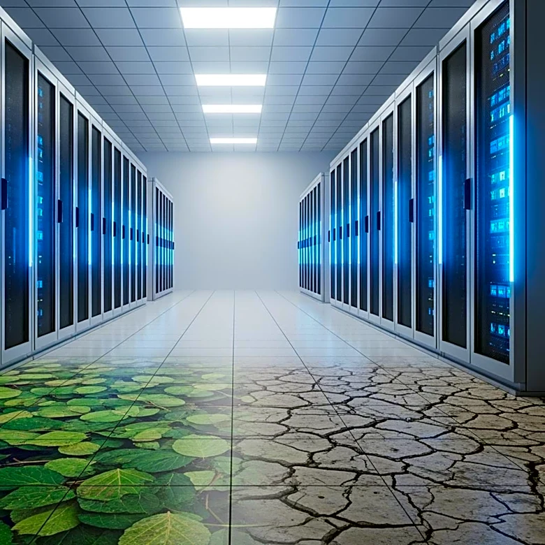 UNU-INWEH Report Highlights Environmental Costs of AI's Energy Use