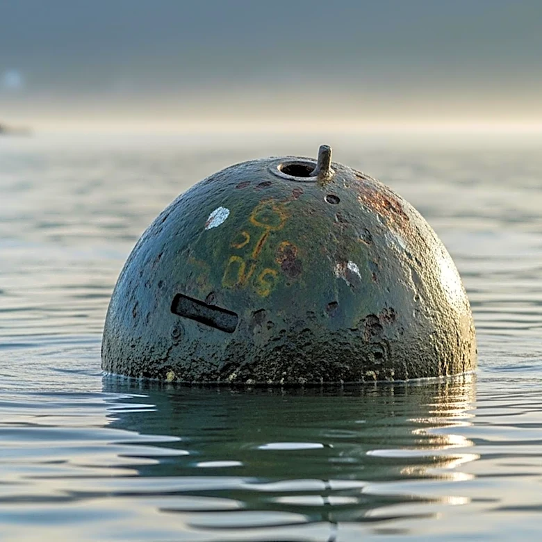 Romanian Navy Neutralizes Stray Russian Mine on Black Sea Coast